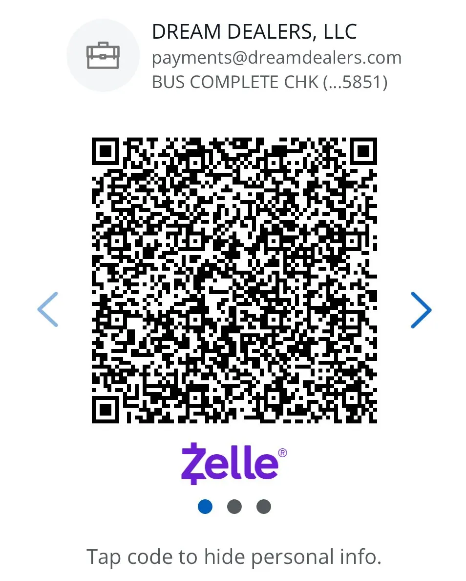PAY WITH ZELLE
